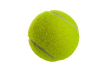 One Yellow Tennis Ball