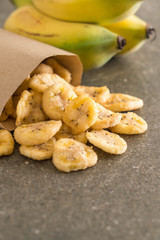banana crispy chips