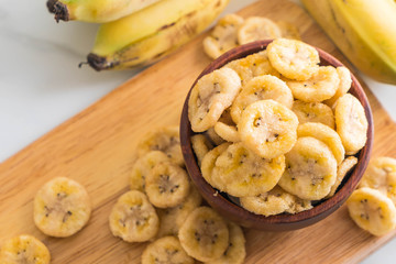 banana crispy chips