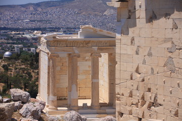 Le temple d'Athena Nik&eacute;