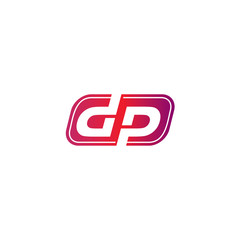 initial letter DP logo