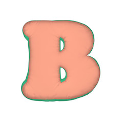Alphabet pillow letter 
