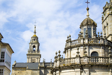 Obraz premium Cathedral of lugo, galicia, spain, europe