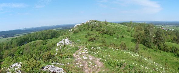 Mount Miedzianka, Checiny, Poland