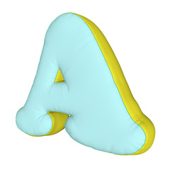 Alphabet pillow letter  