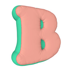 Alphabet pillow letter  