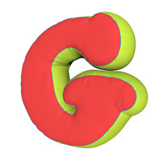 Alphabet pillow letter  