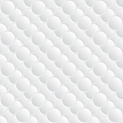 Seamless geometric pattern of circles. Vector