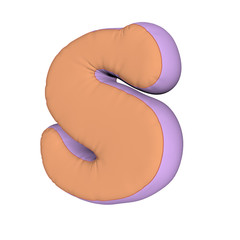 Alphabet pillow letter  