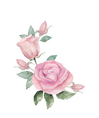 Watercolor bouquet