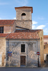 TEGGIANO : PAESAGGIO URBANO.CAMPANIA,SUD ITALIA