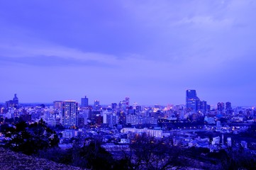 Fototapeta premium 仙台の夜景