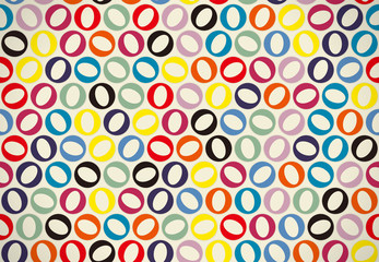 背景　模様　円