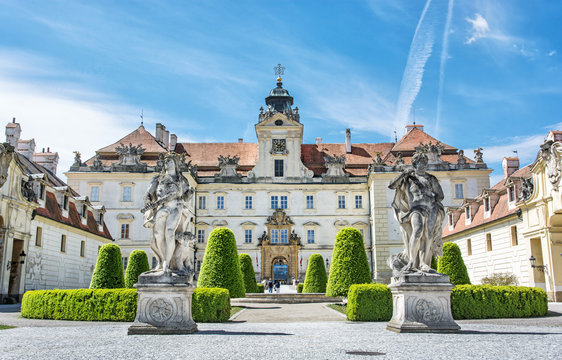Valtice contains one of the most impressive baroque residences of central Europe