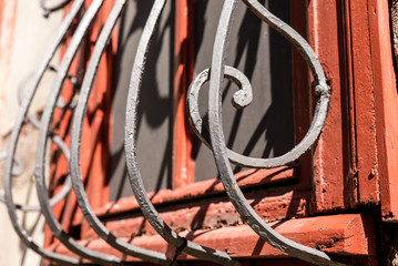 Fenstergitter Fachwerkhaus in Limburg Lahn