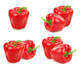 sweet peppers isolated