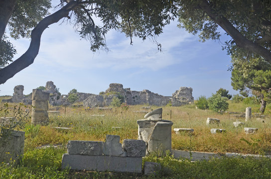Thermes antiques de Pythagorion (Samos)