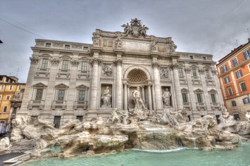 Naklejka na ściany i meble Trevi Fountain in Rome