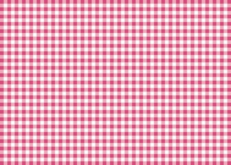 Magenta Gingham Pattern Background