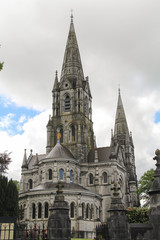 Fototapeta premium Saint Finbarr's Cathedral Cork city Ireland