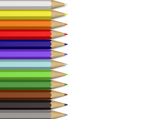 crayons de couleurs