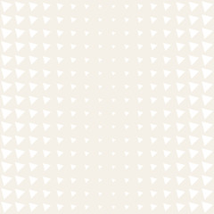Vector seamless subtle pattern. Repeating geometric tiles. Monochrome halftone grid. Simple shapes lattice