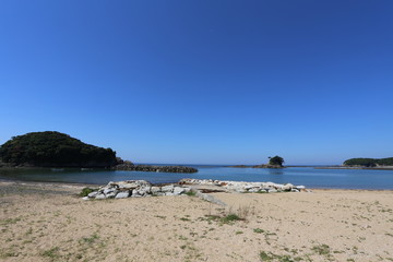 Fototapeta na wymiar 阿津里浜