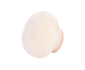 Champignon mushroom isolated on white background
