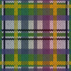 Knitting seamless color pattern