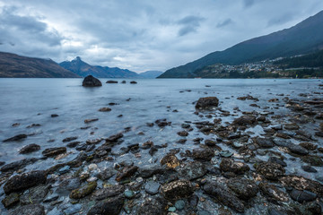 Lake Wakatipu, Queenstown, New Zealand	