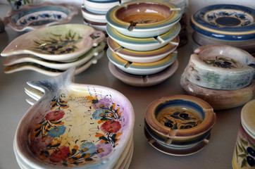 Koumaradei : Fabrique Timo de céramique (Samos)