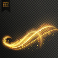 stylish swirl light effect vector background