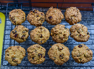 Soft cookies, Focus at first row