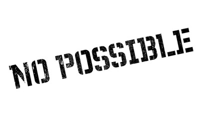 No Possible rubber stamp. Grunge design with dust scratches. Effects can be easily removed for a clean, crisp look. Color is easily changed.