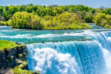 Foto auf Acrylglas Wasserfall der Niagarafälle © haveseen