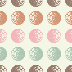 Polka dot seamless pattern.
