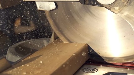 Slow motion working with power tools. - Powered by Adobe