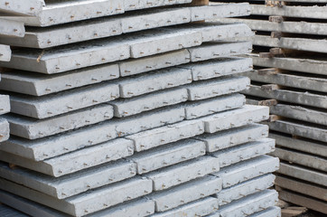 Soft focused picture of Division of Prompt Concrete in Factory