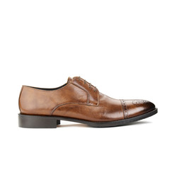 Studio shot of classic male shoe