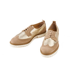 Studio shot of female oxfords