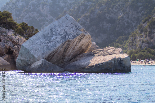 Spiaggia Di Cala Luna Sardinia Italy Stock Photo And