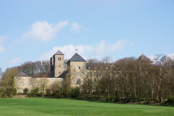 Fototapeta na wymiar Benediktinerabtei Gerleve bei Coesfeld, Nordrhein-Westfalen