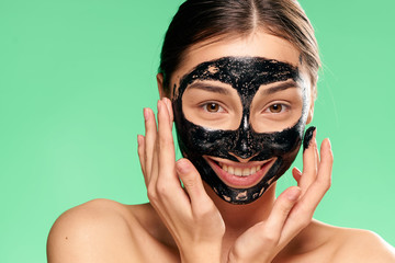 skin care, mask, scrub cleansing