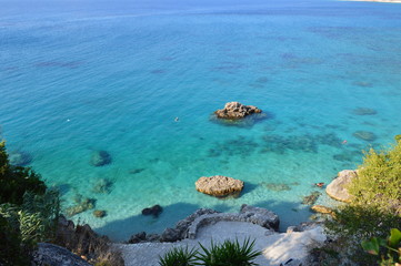 Blue, clear water - amazing Lefkada beaches
