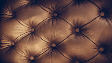 Cozy Leather Upholstery Texture Background