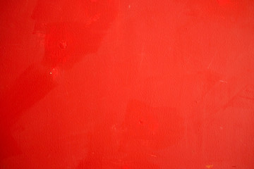 Red cement wall background