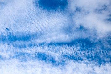 Himmel mit Wolkenbildern