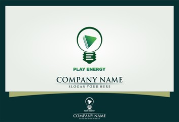 play energy bulb logo