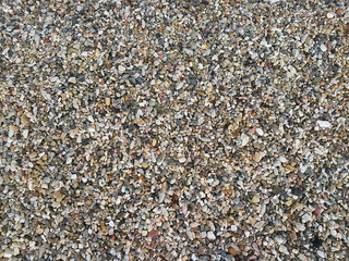 Gravel small stone and pebbles background