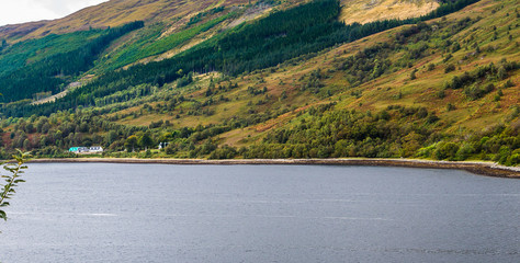 Loch Leven near Glencoe, in the highlands of Scotland